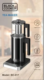 به دنبال چای‌ساز روهمی باکیفیت هستید؟ مدل BC-017S بلک کوکر با توان بالا و عملکرد بهینه، بهترین انتخاب است. قیمت و مشخصات را ببینید