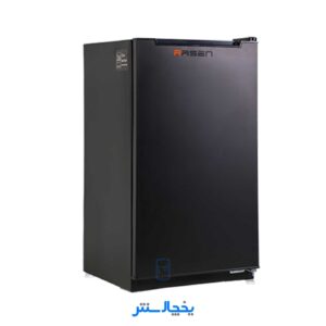 نمای روبرو از یخچال مینی 8 فوت راسن (Rasen) رنگ مشکی