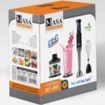 گوشت کوب برقی نقره ای- خاکستری مدل NS991 ناسا - تصویر 2