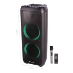 اسپیکر پارتی باکس دو ساب مشکی MR-3100 مچر - تصویر 2