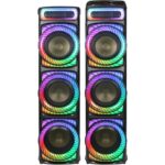 اسپیکر چراغ دار چرمی مدل EM-2080-NEW (TOPL امپریال - تصویر 3