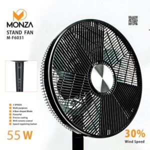 پنکه مشکی مدل M-F6032 مونزا