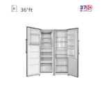 یخچال تک موتور اینورتر استیل مدل P2737LS جی پلاس - تصویر 2