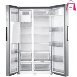 ساید بای ساید درب ساده سیلور - مدل SBS-RSP800IS پاکشوما - تصویر 4