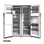 فریزر نوفراست یخساز اتومات اینورتری سفید - NF6020DN-ICE رنزو - تصویر 7