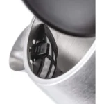 نمای روبرو از کتری برقی استیل بلک اندیکر (Black & Decker) مدل JC450 روی پایه