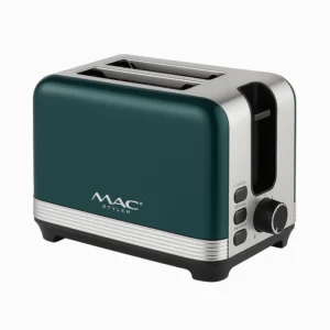 توستر نان 2 اسلایسه 800وات یشمی مدل - MAC-219 مک استایلر