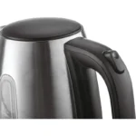 نمای روبرو از کتری برقی استیل بلک اندیکر (Black & Decker) مدل JC450 روی پایه
