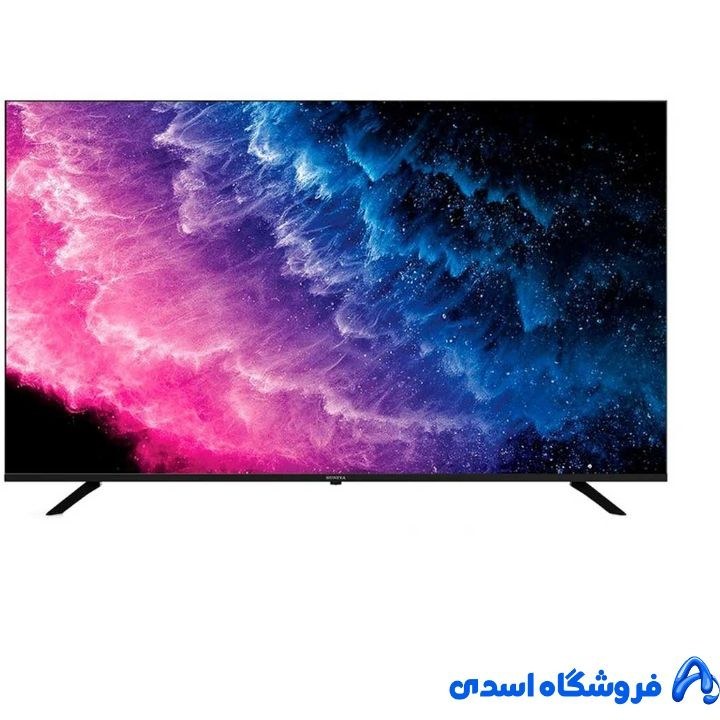نمای روبرو از تلویزیون 65 اینچ فورکی سونیا مدل S-65LU8825 با صفحه نمایش تخت