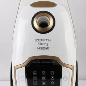 جاروبرقی لمسی دیجیتال دار سفید طلایی(strong) زنیت
